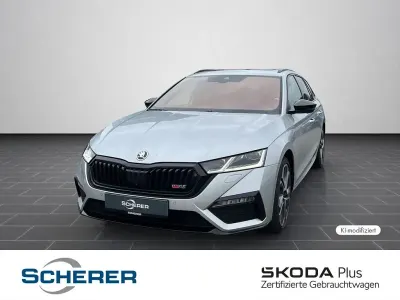 Gebraucht Skoda Octavia RS 245 PS (180 kW) 2024 Brillantsilber metallic (metallic) Limousine