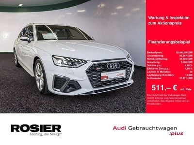 Gebraucht Audi S4 Business 341 PS (250 kW) 2024 Weiss / arkonaweiss Kombi