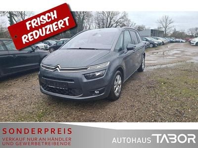 Gebraucht Citroën Grand C4 Picasso SELECTION 120 PS (88 kW) 2015 Lack grau shark/typ aussenverk Van / Kleinbus