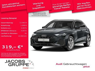 Gebraucht Audi A3 S-Line 204 PS (150 kW) 2025 Grau Limousine
