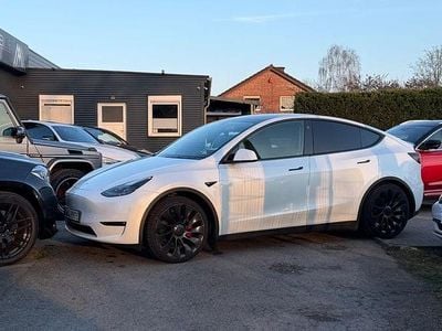 Gebraucht Tesla Model Y Performance 392 kW (534 PS) 2022 Weiß SUV