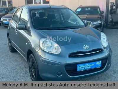 Usata Nissan Micra Acenta 80 CV (58 kW) 2011 Grigio Utilitaria