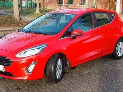 Rot Gebraucht 2021 Ford Fiesta Titanium Kleinwagen | 12.300 € (Fairer Preis)