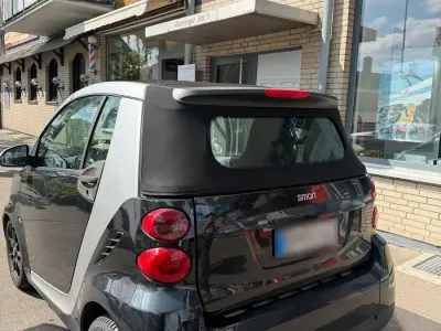 Brugt Smart ForTwo Cabrio 71 HK (52 kW) 2009 Sort Cabriolet