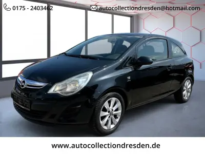 Gebraucht Opel Corsa Active 69 PS (50 kW) 2013 Schwarz Kleinwagen
