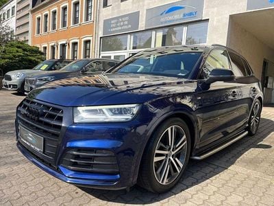 Second-hand Audi Q5 S-Line 190 CP (139 kW) 2019 Albastru SUV