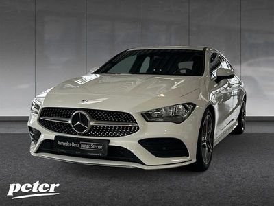 Gebraucht Mercedes CLA200 AMG 150 PS (110 kW) 2023 Unilack polarweiß Kombi