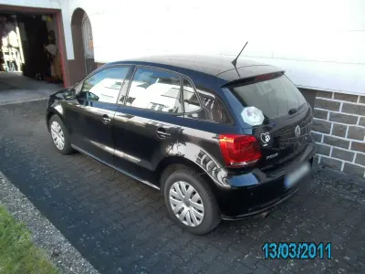 Gebraucht VW Polo Comfortline 105 PS (77 kW) 2012 Schwarz Kleinwagen