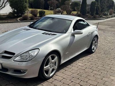 Gebraucht Mercedes SLK200 163 PS (119 kW) 2005 Silber Cabrio