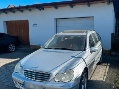 Gebraucht Mercedes C180 2006 Silber Kombi