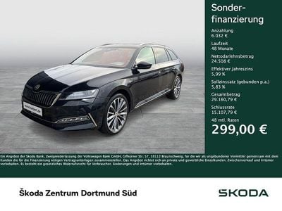 Usata Skoda Superb LAURIN & KLEMENT 218 CV (160 kW) 2023 Nero Station wagon