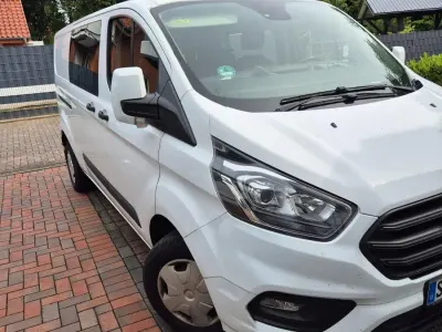 Gebraucht Ford Transit Custom 130 PS (95 kW) 2018 Weiß Van / Kleinbus