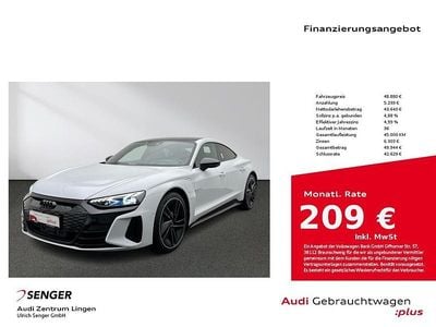 Usata Audi e-tron GT quattro Sport 350 kW (476 CV) 2022 Grigio Berlina