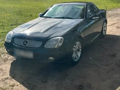 Gebraucht Mercedes SLK230 Edition 197 PS (144 kW) 2003 Schwarz Cabrio