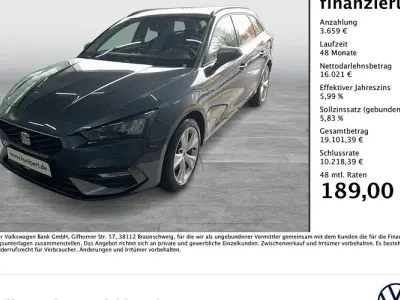 Brugt Seat Leon ST FR 204 HK (150 kW) 2022 Grå Stationcar