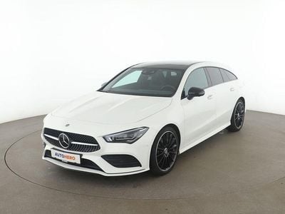 Weiß Gebraucht 2021 Mercedes CLA250 Shooting Brake AMG line Kombi | 30.090 € (Fairer Preis)