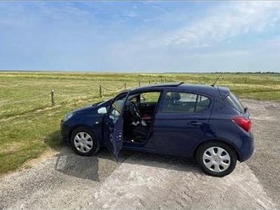 Blau Gebraucht 2016 Opel Corsa Edition Kleinwagen | 6.000 € (Guter Preis)