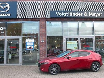Neu Mazda 3 Exclusive-Line 140 PS (102 kW) 2025 Rot Limousine