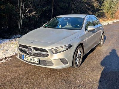Brugt Mercedes A200 163 HK (119 kW) 2021 Sølv Sedan