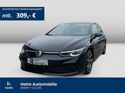 Gebraucht VW Golf VIII R-line 131 PS (96 kW) 2022 Schwarz Kleinwagen