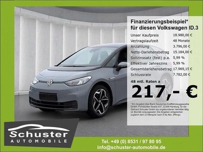Gebraucht VW ID.3 Pure 110 kW (150 PS) 2022 Grau Kleinwagen