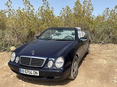Blau Gebraucht 2000 Mercedes CLK430 Elegance Cabrio | 17.500 € (Teuer)