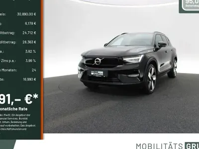 Brugt Volvo EX40 Core 175 kW (238 HK) 2022 Sort SUV