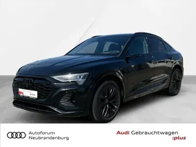 Gebraucht Audi Q8 Sportback e-tron S-Line 300 kW (408 PS) 2024 Mythosschwarz metallic SUV