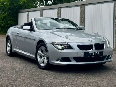 Gebraucht BMW 635 Cabriolet Efficient Dynamics 286 PS (210 kW) 2009 Titansilber Cabrio