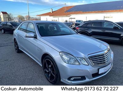 Usata Mercedes E300 Elegance 204 CV (150 kW) 2010 Argento Berlina