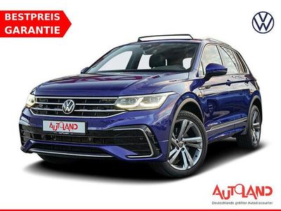 Gebraucht VW Tiguan R-line 190 PS (139 kW) 2021 Atlantik blue metallic SUV