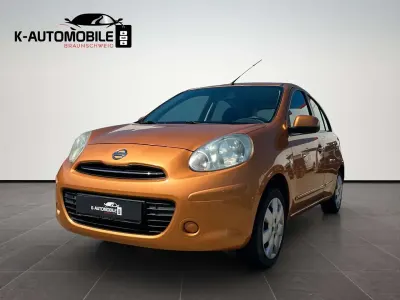 Gebraucht Nissan Micra Acenta 80 PS (58 kW) 2011 Orange Kleinwagen