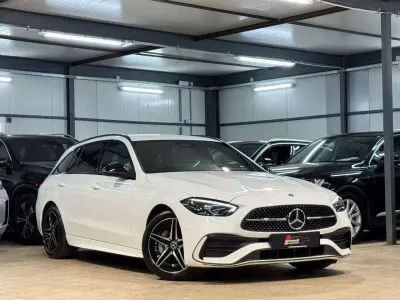 Gebraucht Mercedes C300e Business 204 PS (150 kW) 2022 Weiß Kombi