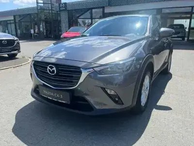 Gebraucht Mazda CX-3 Exclusive-Line 121 PS (88 kW) 2019 Matrixgrau metallic (metallic) SUV