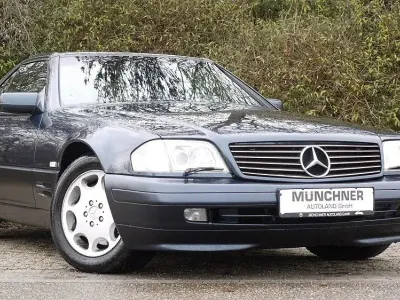 Gebraucht Mercedes SL500 320 PS (235 kW) 1997 Blau Cabrio