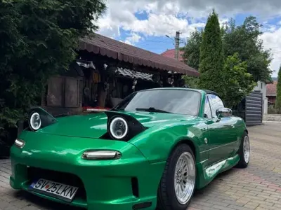 Gebraucht Mazda MX5 116 PS (85 kW) 1992 Grün Cabrio