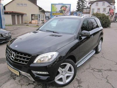 Usata Mercedes ML350 Sport 306 CV (225 kW) 2014 Nero SUV