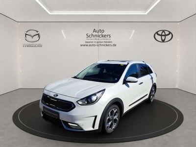 gebraucht Kia Niro Hybrid Spirit+LEDER+AHK+8FACH+FAHRSCHULWAGEN