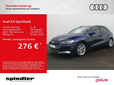 Gebraucht Audi A3 Advanced Plus 150 PS (110 kW) 2024 Navarrablau metallic Limousine