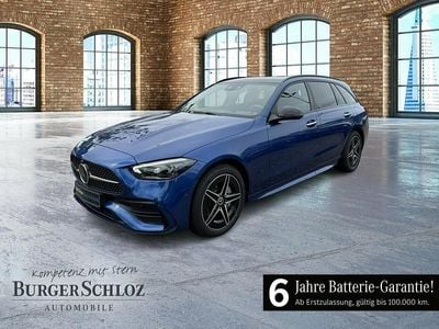 Gebraucht Mercedes C300e AMG 313 PS (230 kW) 2024 Metalliclack spektralblau Kombi