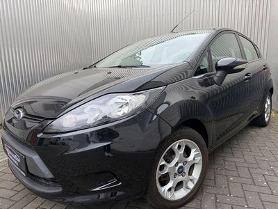 Gebraucht Ford Fiesta Trend 60 PS (44 kW) 2012 Schwarz Kleinwagen