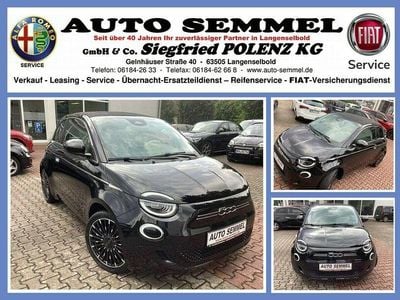 Gebraucht Fiat 500e La Prima 63 kW (87 PS) 2022 Schwarz Cabrio