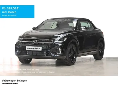 Neu VW T-Roc Cabriolet R-line 150 PS (110 kW) 2026 Schwarz Cabrio