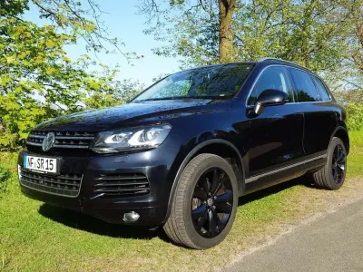 Gebraucht VW Touareg 239 PS (175 kW) 2011 Schwarz SUV
