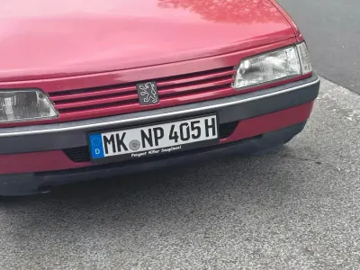 Gebraucht Peugeot 405 64 PS (47 kW) 1994 Rot Limousine
