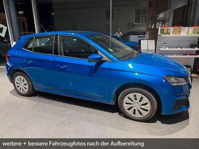 Gebraucht Skoda Fabia Selection 95 PS (69 kW) 2023 Blau Kleinwagen