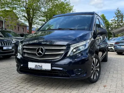Gebraucht Mercedes V220 Marco Polo 163 PS (119 kW) 2020 Blau Van / Kleinbus