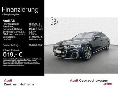 Sebringschwarz kristalleffekt Gebraucht 2024 Audi A8 Sport Limousine | 65.999 € (Superpreis)