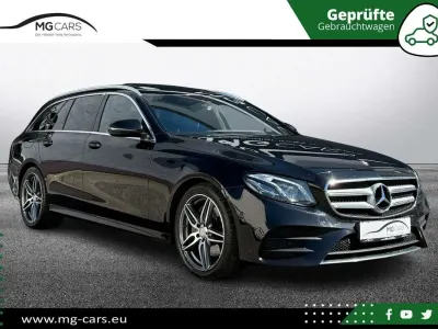 Używany Mercedes E220 AMG line 194 KM (142 kW) 2017 Czarny Kombi