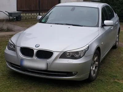 Gebraucht BMW 520 177 PS (130 kW) 2008 Silber Limousine